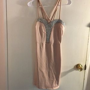 Woman’s sleeveless dress